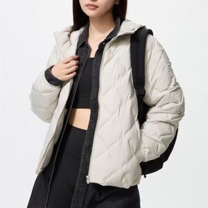 Uniqlo Womens Pufftech Parka in Birch